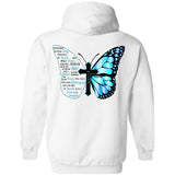 Jesus - Butterfly - I can only imagine- Back-printed Apparel