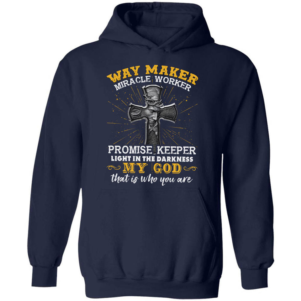 Jesus - Cross - Way maker, miracle worker - Apparel