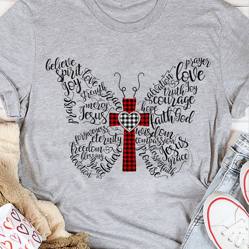 Jesus - Cross - Word cloud - Apparel