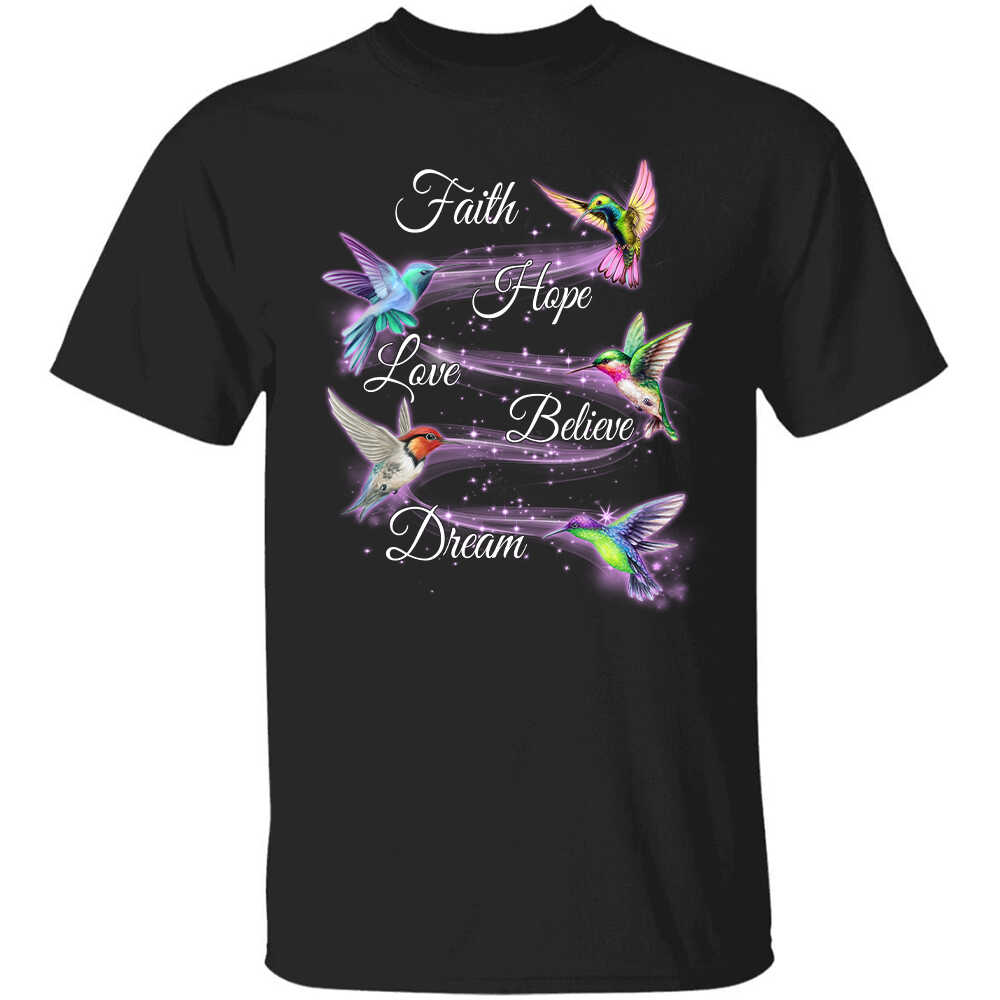 Hummingbird - Faith, hope, love - Jesus Apparel