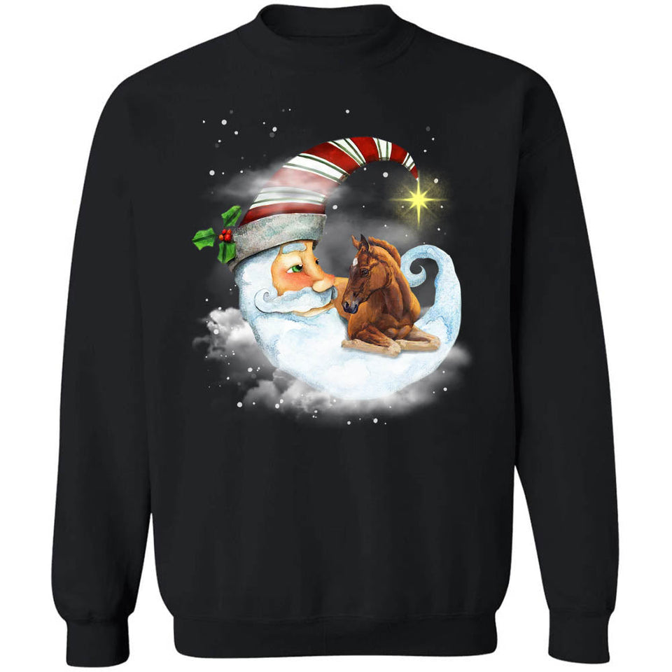 Jesus - Santa moon with horse - Apparel