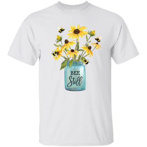 Jesus - Bee with yellow daisy - Bee still - Apparel