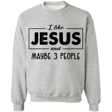 Jesus, Christian - I like Jesus and maybe 3 people Apparel