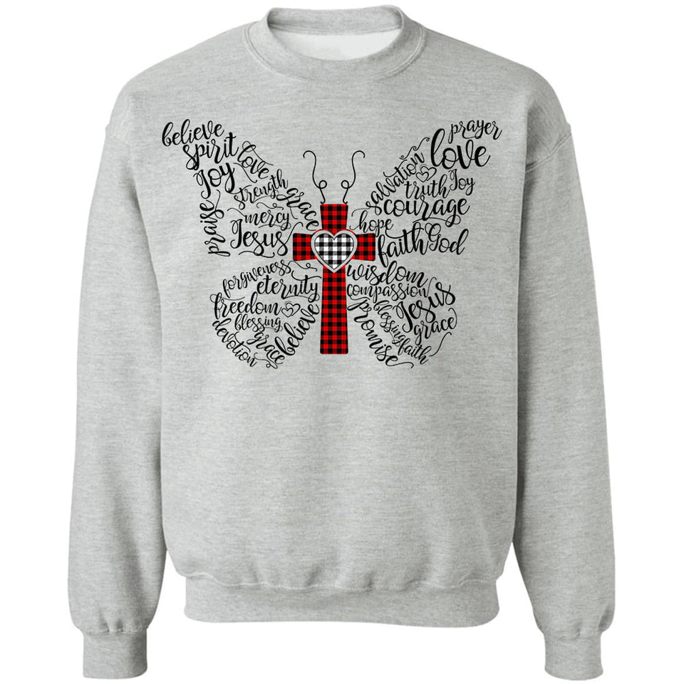Jesus - Cross - Word cloud - Apparel