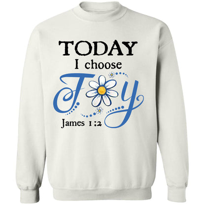Jesus, flower art, daisy - Today I choose joy Apparel