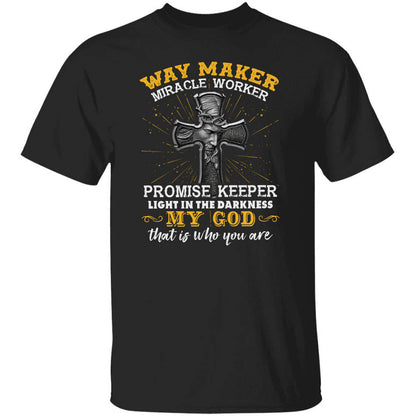 Jesus - Cross - Way maker, miracle worker - Apparel