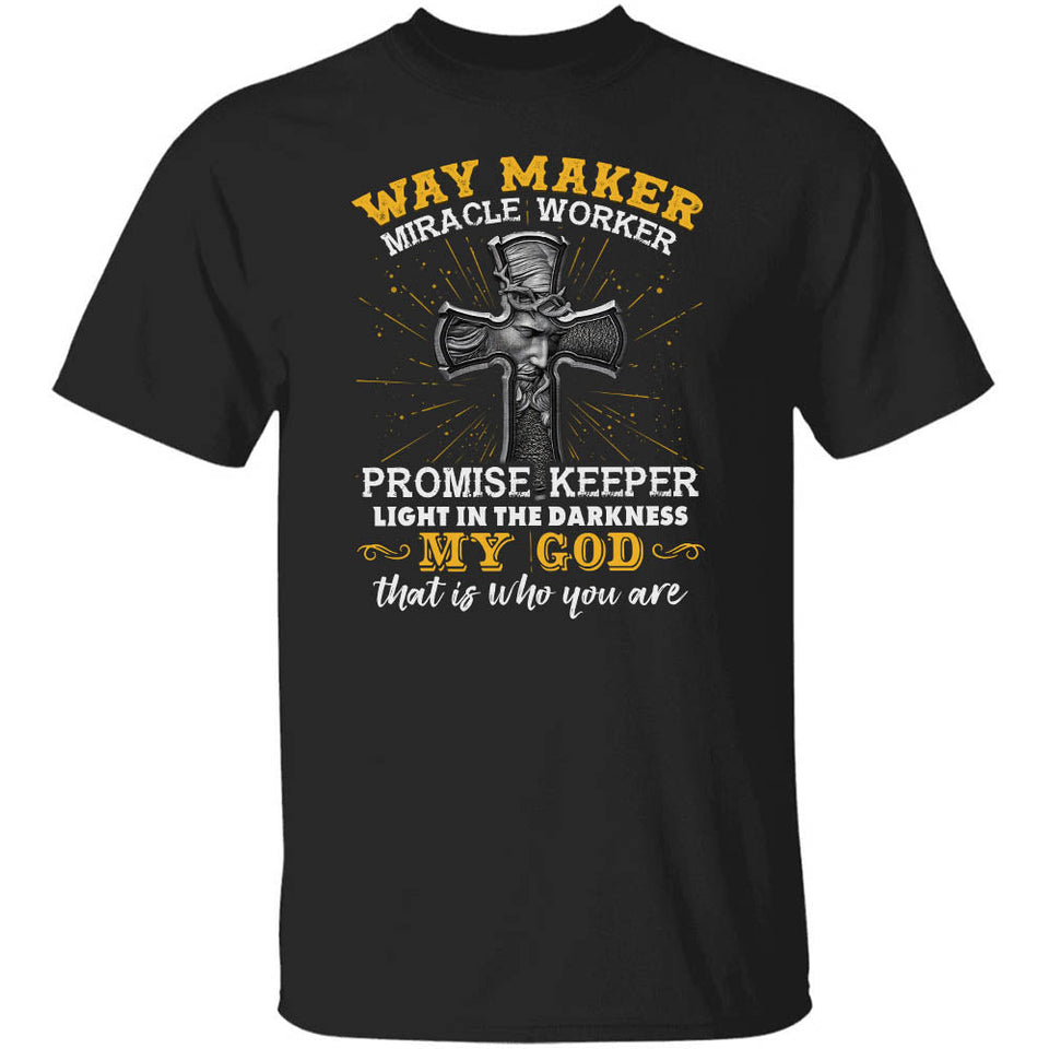 Jesus - Cross - Way maker, miracle worker - Apparel