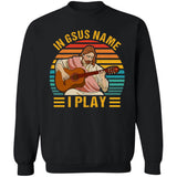 Jesus playing guitar - In jsus name I play - Apparel
