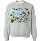 Jesus - Hydrangea - Trust in the Lord with all your heart - Apparel