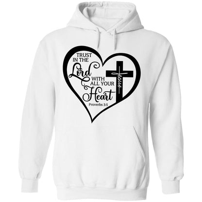 The cross - Trust in the Lord with all your heart - Jesus Apparel