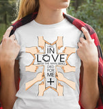 I fell in love with the man who died for me Jesus Apparel