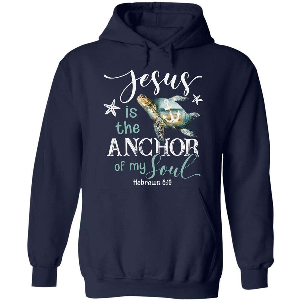 Turtle - Jesus is the anchor of soul Apparel
