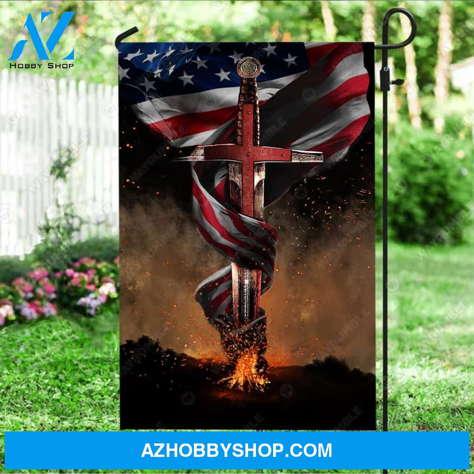 Knight drawing, US flag, Amazing night, Jesus painting - Jesus Flag