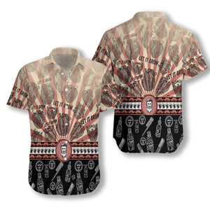 Hawaiian Aloha Shirt Let It Grow Beard For Men Women