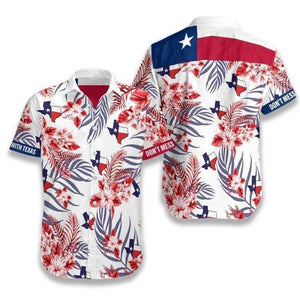 Hawaiian Aloha Shirt Lone Star Nation For Men Women
