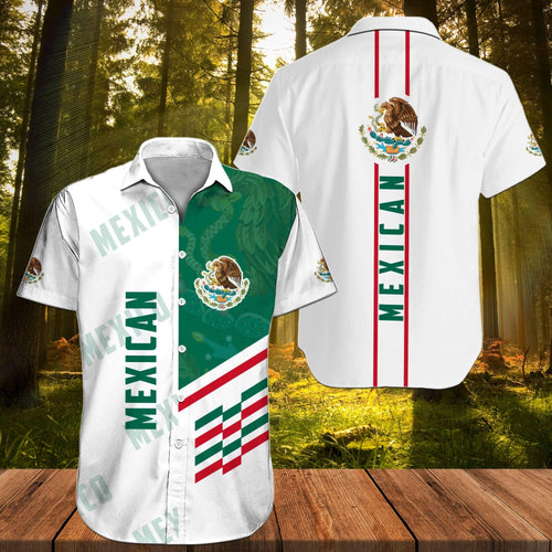 Hawaiian Aloha Shirt Mexico Mexican For Men Women