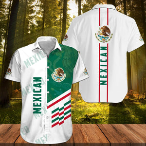 Hawaiian Aloha Shirt Mexico Mexican For Men Women