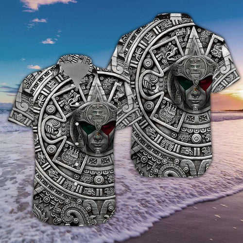 Hawaiian Aloha Shirt Mexico Symbol For Men Women