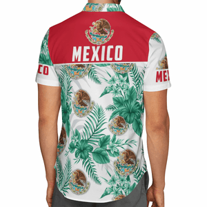 Hawaiian Aloha Shirt Mexico Tropical Pattern For Men Women
