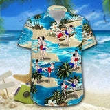 Hawaiian Aloha Shirt Muay Thai On The Bea For Men Women