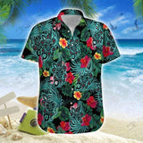Hawaiian Aloha Shirt Puerto Rico Habiscus Sol Taino For Men Women