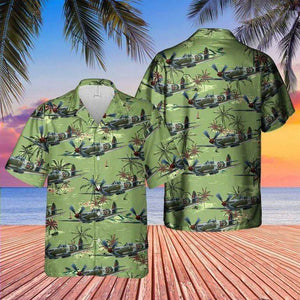 Hawaiian Aloha Shirt Supermarine Spitfire Mkix For Men Women