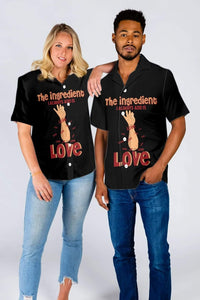 Hawaiian Aloha Shirt The Ingredient I Always Add Is Love For Men Women