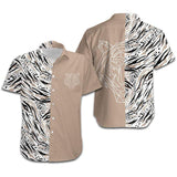 Hawaiian Aloha Shirt Tiger Skin For Men Women
