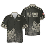 Hawaiian Aloha Shirt Us Army Veteran Fallen Eagle For Men Women