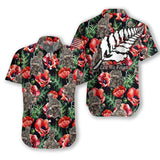Hawaiian Aloha Shirt Veteran Less We Forget For Men Women