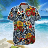 Hawaiian Aloha Shirt Wrestling Colorful Tropical Flower For Men Women