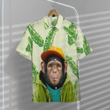 Hawaiian Common Chimpanzee Colorful Awesome Hawaiian Shirt For Men Women
