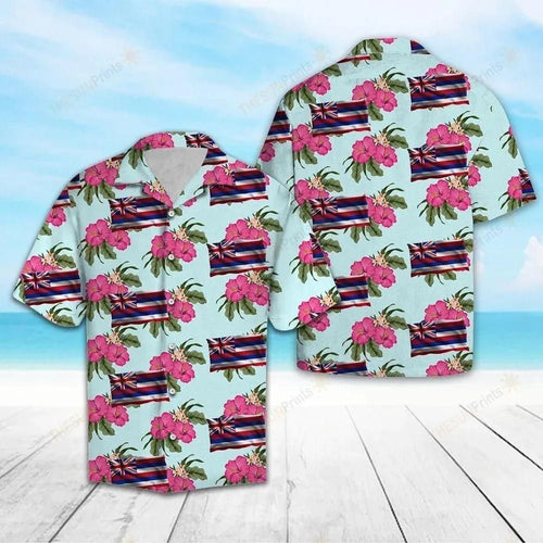 Hawaiian Hibiscus Flower Colorful Best Design Hawaiian Shirt For Men Women