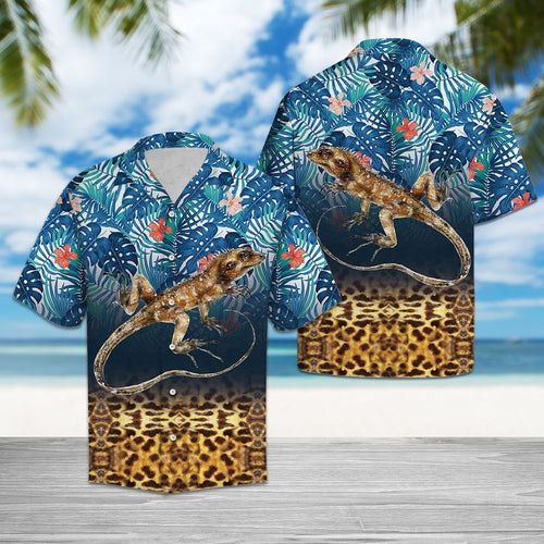 Hawaiian Shirt 3d Lizard For Men Women