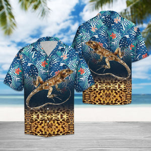 Hawaiian Shirt 3d Lizard For Men Women