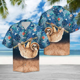Hawaiian Shirt 3d Sloth For Men Women