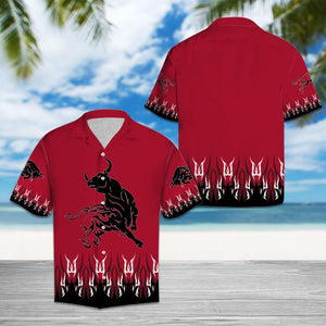 Hawaiian Shirt Amazing Bull For Men Women