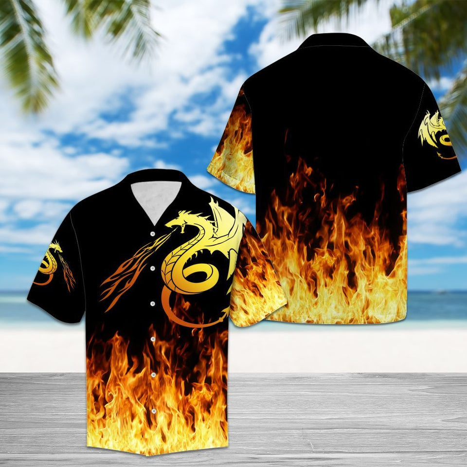 Hawaiian Shirt Amazing Dragon For Men Women