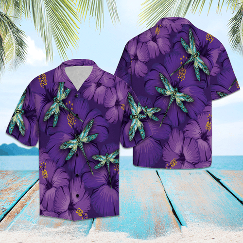 Hawaiian Shirt Amazing Dragonfly For Men Women