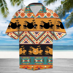 Hawaiian Shirt Amazing Drums For Men Women