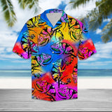 Hawaiian Shirt Chameleon Colorful For Women Men