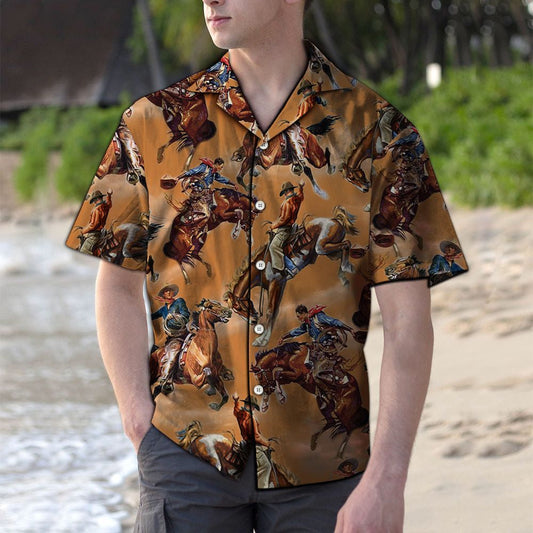 Hawaiian Shirt Cowboys Hangout Together For Men Women