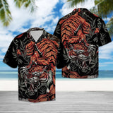 Hawaiian Shirt Crawling Tiger For Men Women