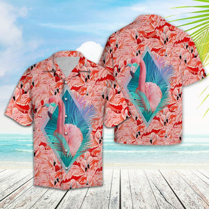 Hawaiian Shirt Cute Flamingo For Men Women