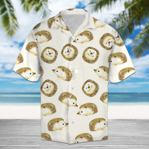Hawaiian Shirt Cute Hedgehog For Men Women