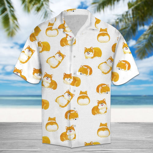 Hawaiian Shirt Cute Shiba Inu For Men Women