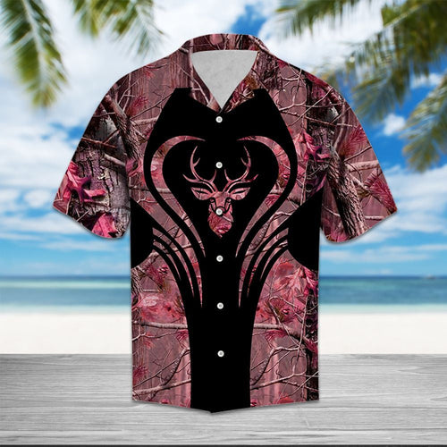 Hawaiian Shirt Deer Hunting For Women Men