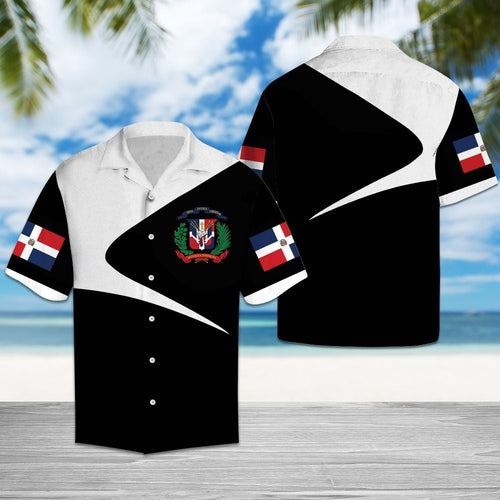 Hawaiian Shirt Dominican Republic Root For Men Women