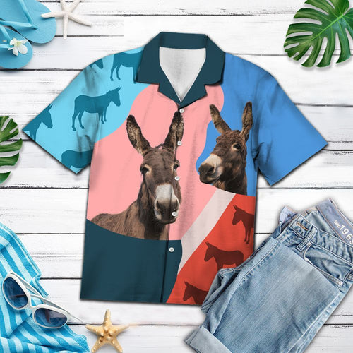 Hawaiian Shirt Donkey Lover For Men Women