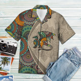 Hawaiian Shirt Dragon Mandala For Men Women